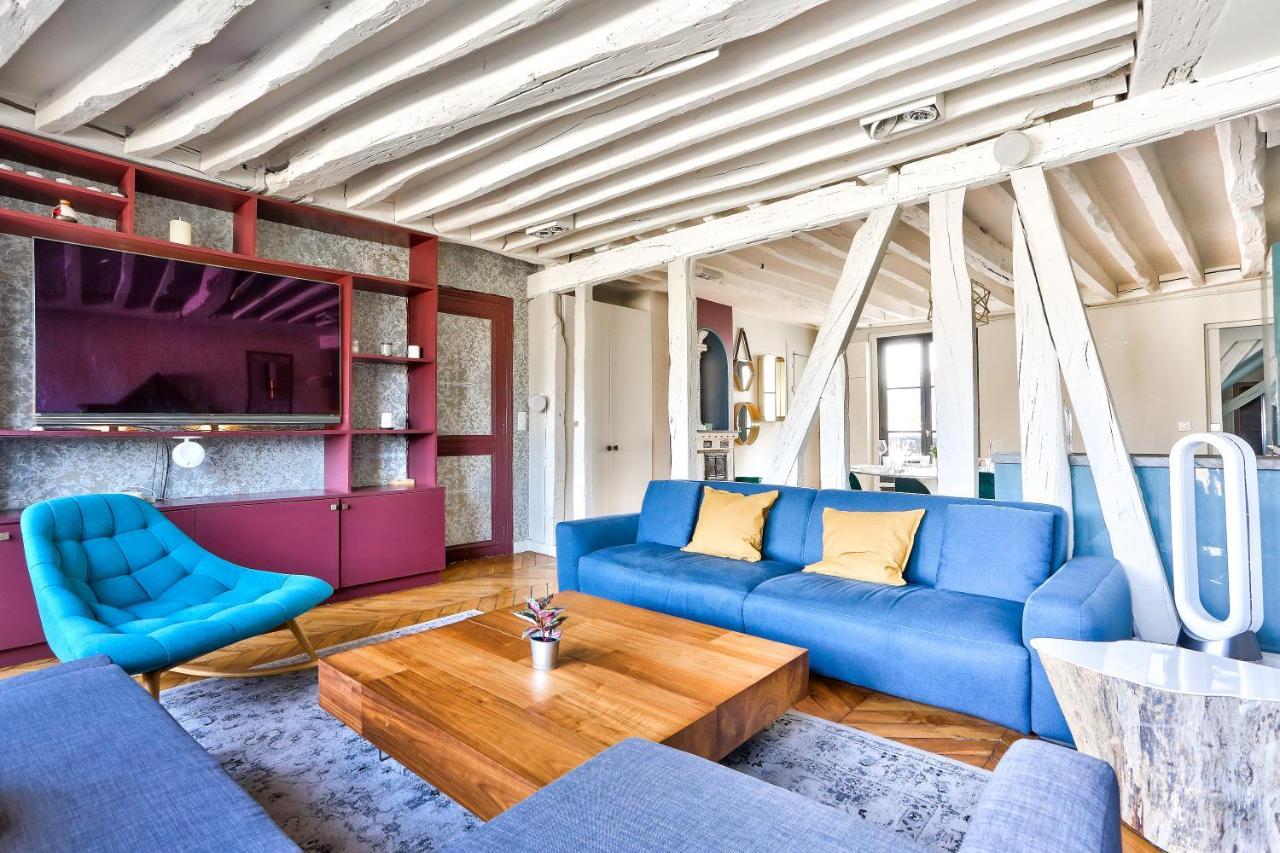 Le Marais Superb Apartment Terrace Paris Free Netflix 외부 사진
