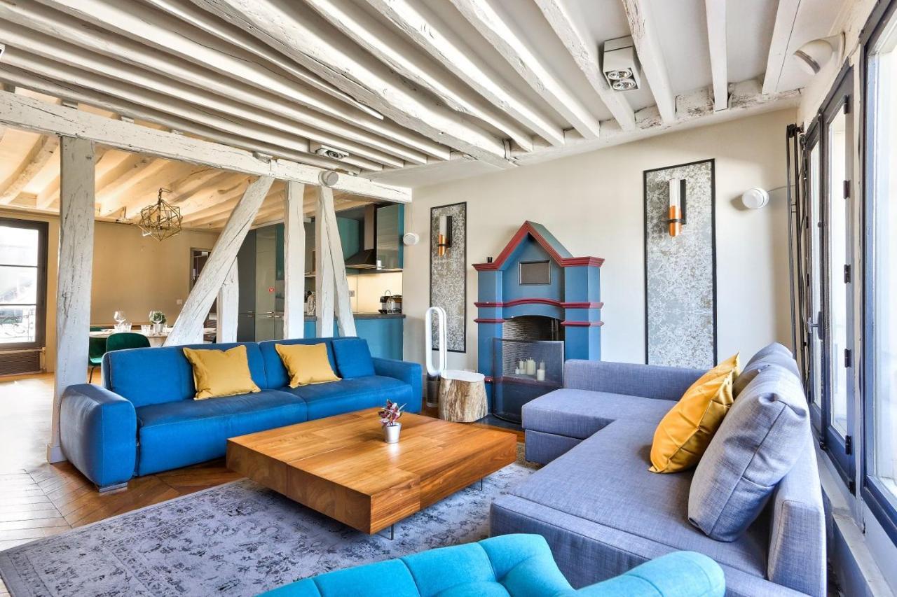 Le Marais Superb Apartment Terrace Paris Free Netflix 외부 사진